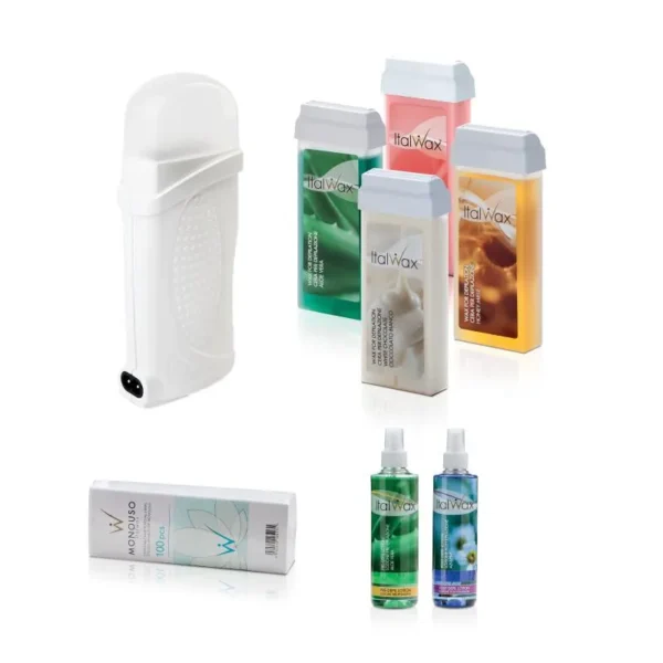 Kit d'épilation maison - 4 x Roll-On (cartouches de cire)