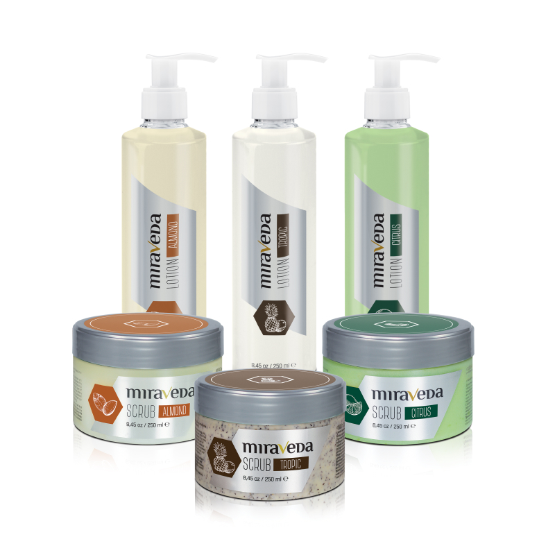 Kit soin de la peau Gommage+Lotion